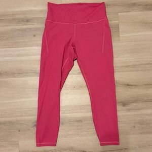 Lululemon wunder train 25” with pockets